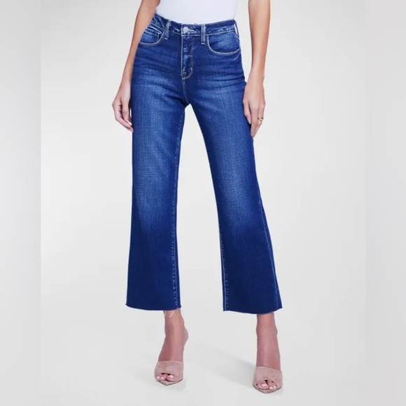 L'AGENCE Denim - L’Agence Wanda Crop Blue Women's Jeans 29
